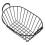 3Pcs Iron Wire Storage Basket For Fruit Eggs Snacks And Sundries 2