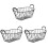 3Pcs Iron Wire Storage Basket For Fruit Eggs Snacks And Sundries 4