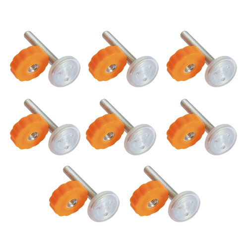 8Pcs Pressure Mounted Baby Gate Adjustable Threaded Spindle Rod