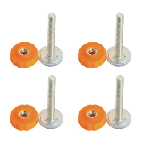 8Pcs Pressure Mounted Baby Gate Adjustable Threaded Spindle Rod 2