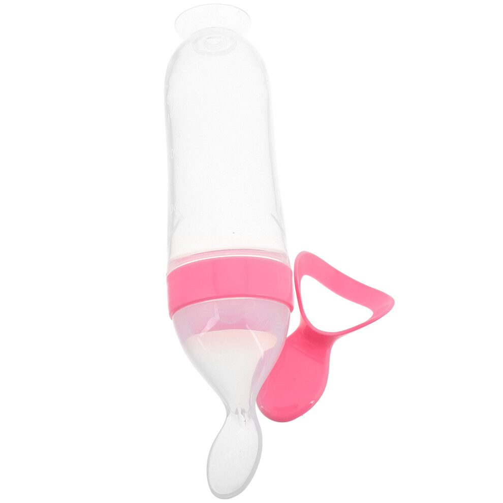 Baby Silicone Feeding Spoon With Anti-Spill Suction Base Solustre