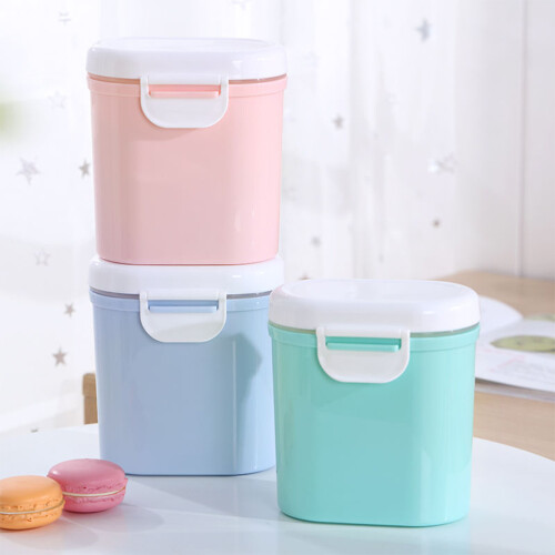 1Pc Large Capacity Milk Powder Storage Container For Blue 2