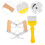Set Stainless Steel Wood Handle Beekeeping Frame Clip With Fork 4