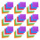 600Pcs Candy Chocolate Nougat Wrapping Papers 9