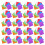 600Pcs Candy Chocolate Nougat Wrapping Papers 3