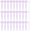 100Pcs Disposable Scent Testing Paper Flower Shape Aromatherapy Strips 8