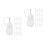 60 Pcs Fine Tip Glue Bottles Precision Applicator 5ml 11
