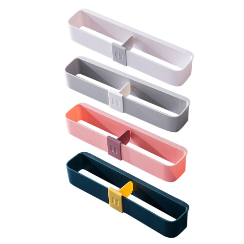 8 Pcs Wall Mounted Shoe Rack Space Saving Plastic Organizer