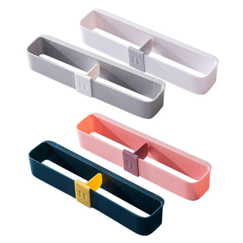 8 Pcs Wall Mounted Shoe Rack Space Saving Plastic Organizer 2