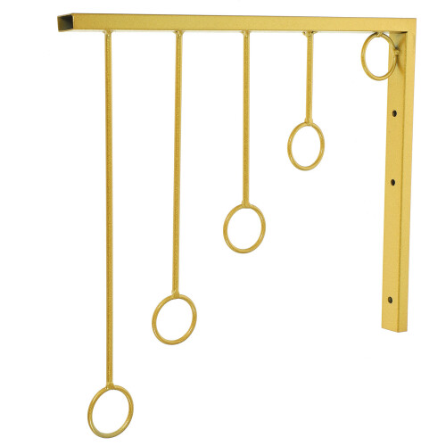 1Foldable -Mounted Clothes Drying Rack Ijzeren Garderobe 1