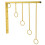 1Foldable -Mounted Clothes Drying Rack Ijzeren Garderobe 6