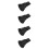 4Pcs Outdoor Head Cover Portable Sheath Protective 10