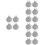 96 Pcs Stainless Steel Training Targets For Practice 8