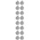 96 Pcs Stainless Steel Training Targets For Practice 10