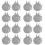 96 Pcs Stainless Steel Training Targets For Practice 7
