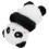 3Pcs Plush Panda Car Ornament For Wiper Handle Decoration 1