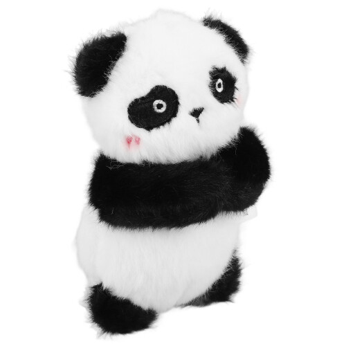 3Pcs Plush Panda Car Ornament For Wiper Handle Decoration 2