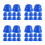 40 Pcs Plastic Bolt And Nut Covers For Playground Equipment Protection 9