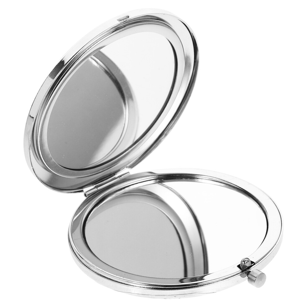 Iplusmile White 4 Pcs Folding Double-Sided Portable Mirror For Women Girls