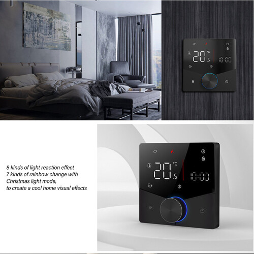 Precision Knob-Control Thermostat for Sauna Room & Heating Systems 2