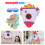 2Stk Rocket Pinata Kinder Mit Augenbinde Stab Konfetti 11
