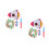 2Stk Rocket Pinata Kinder Mit Augenbinde Stab Konfetti 4