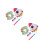 2Stk Rocket Pinata Kinder Mit Augenbinde Stab Konfetti 10