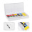 3 Sets  12 Colors Solid Watercolor Paint Set With Pen And Sponge Box 10