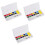 3 Sets  12 Colors Solid Watercolor Paint Set With Pen And Sponge Box 3