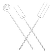 1 Set Chocoladedompelgereedschap RVS Fonduevork Dompelvork Voor Kaas