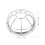 2Pcs Stainless Steel Fire Sprinkler Protective Bracket Cage Cover 10