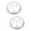 2Pcs Stainless Steel Fire Sprinkler Protective Bracket Cage Cover 9