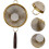 Feinmaschiger Tee- Holzgriff Loser Tee- 4