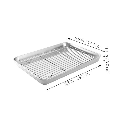 1 Set Frites Servierplatte Für Lebensmittel 1