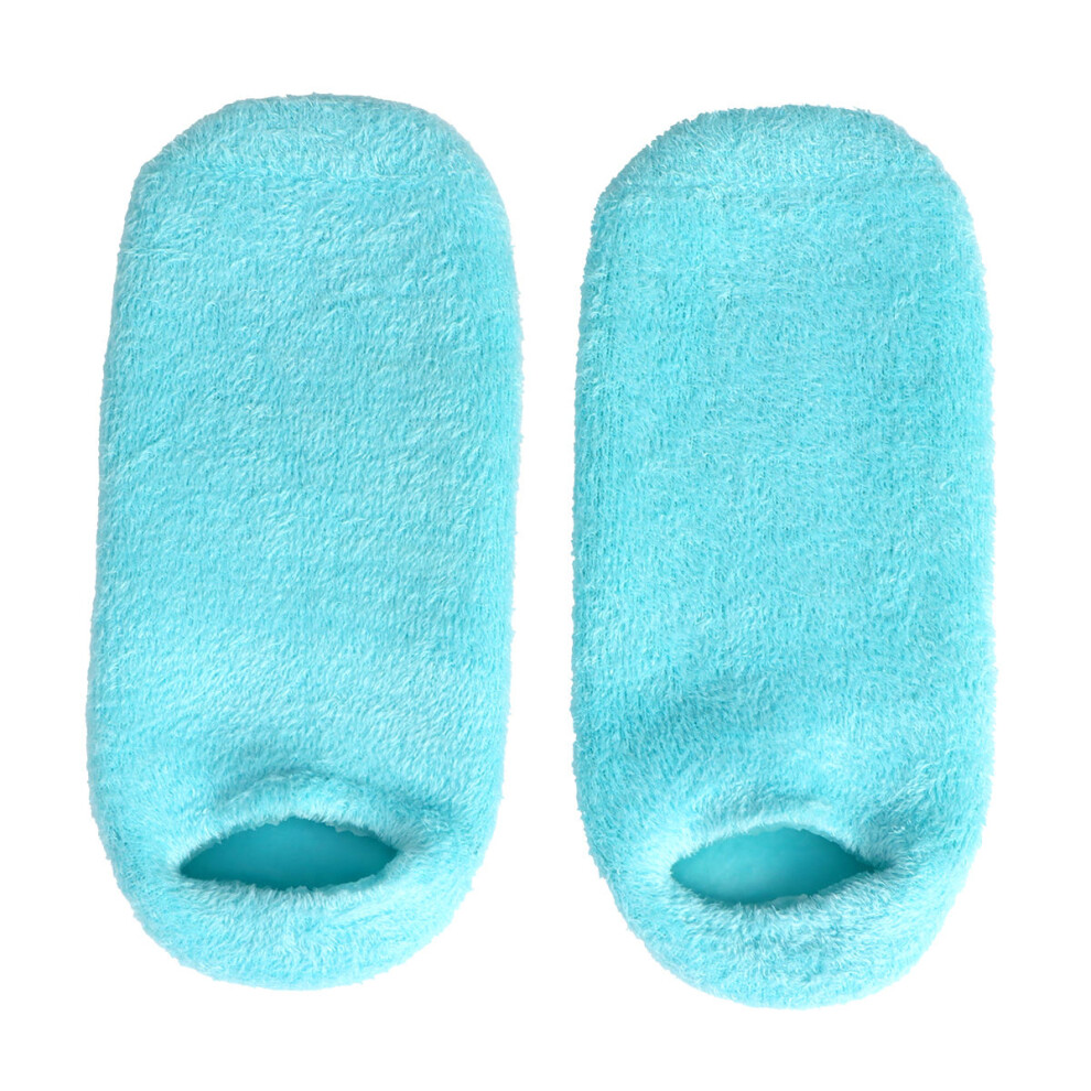 3 Pairs Gel Moisturizing Heel Socks For Cracked Feet Blue-image-OPC-PKWW9XZ-NEW