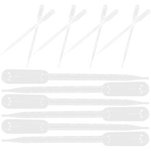 100 Pièces Pipette Transparente Échelle Pour
