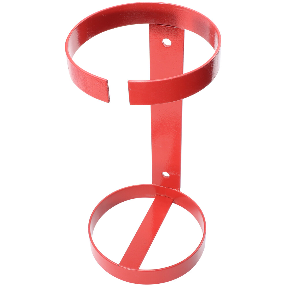 2 Pcs Fire Extinguisher Wall-Mounted Bracket Iron Hanger 031049618574