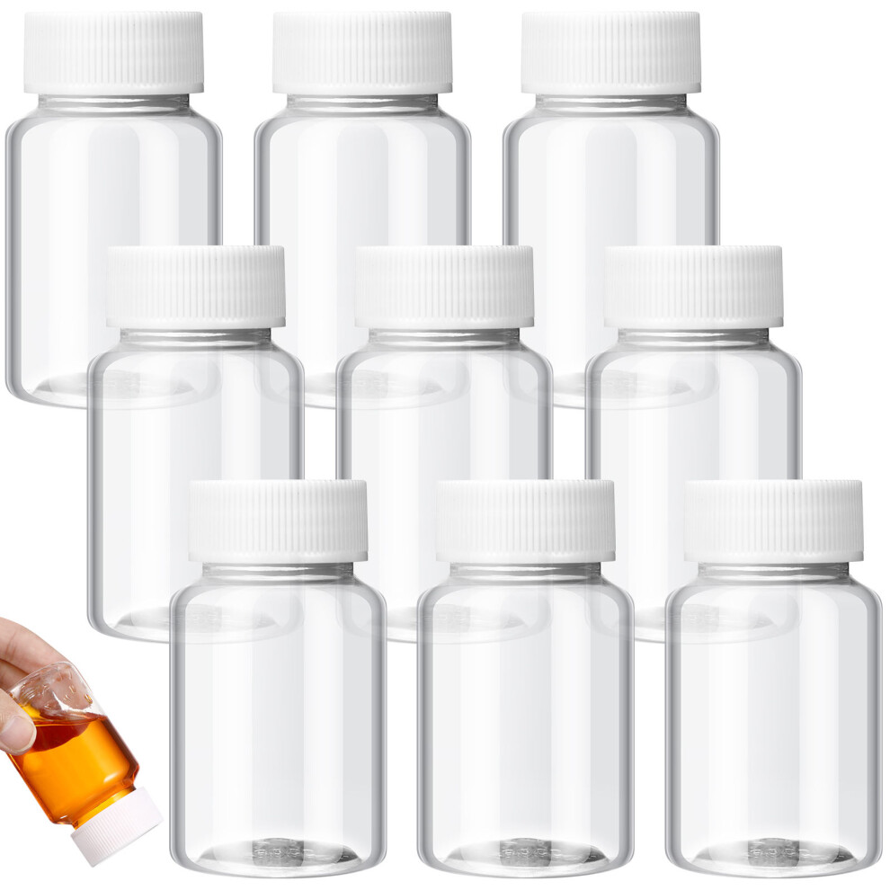 Iplusmile 60 Pcs 80Ml Pet Pill Container Bottles For Medicine Storage