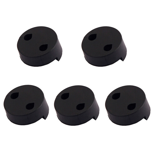 5Pcs Rubber Round Violin Practice Mute
