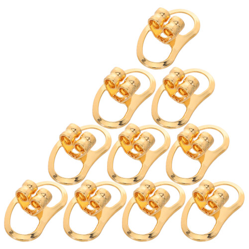 30 Pcs Earring Backs For Droopy Ears Adjustable Heavy Earring Support