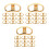 30 Pcs Earring Backs For Droopy Ears Adjustable Heavy Earring Support 7