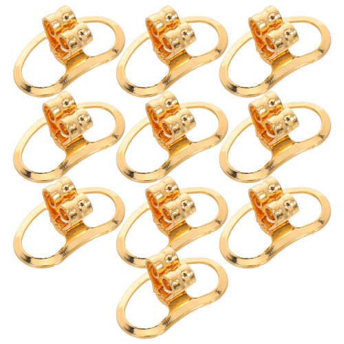30 Pcs Earring Backs For Droopy Ears Adjustable Heavy Earring Support 1