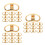 30 Pcs Earring Backs For Droopy Ears Adjustable Heavy Earring Support 8
