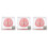 30Pcs Halloween Acrylic Drink Coasters Transparent Brain Pattern 8