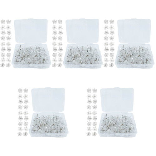 500 Pcs Replaceable Push Pin Multi-Function Thumbtacks Map Supply 2