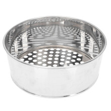 5 Sets Round Beads Grading Sieve Stainless Steel Pearl Sieve