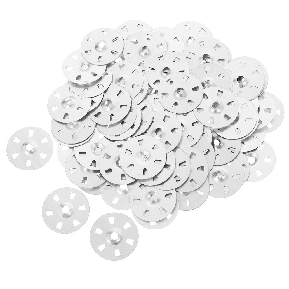 300 Pcs Galvanized Iron Plaster Washers For Gypsum Board Fastening 031043090635