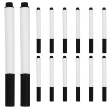 60Pcs Black Window Markers Waterbased Ink for School Office Meetings