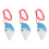 3Pcs Musical Beginner Ocarina Practice Conch Shape 6-Hole Instrument 4