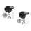 2Pcs Steam Release Handle Float Valve With Anti-Block Shield 7